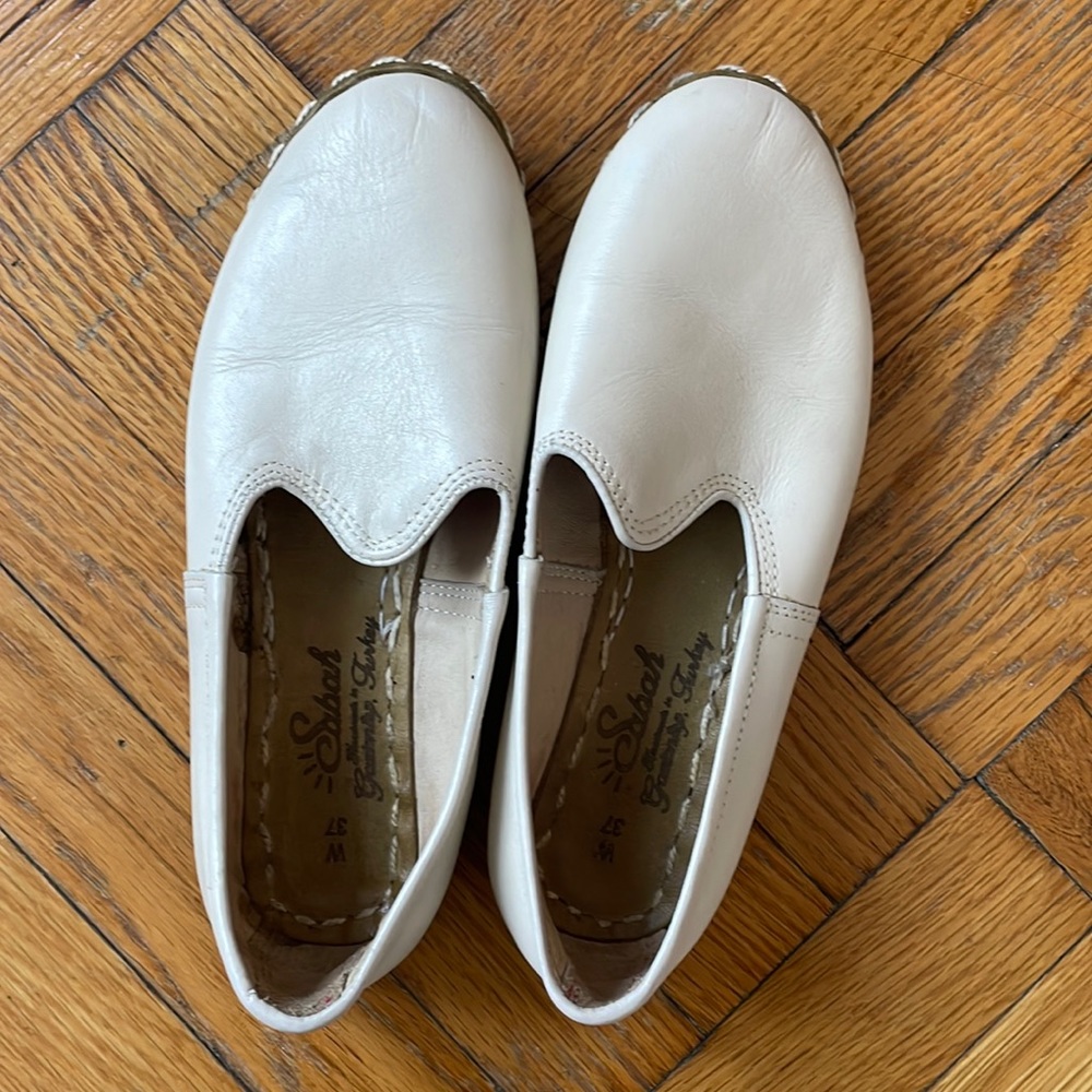 Creamy White Sabah Shoes!